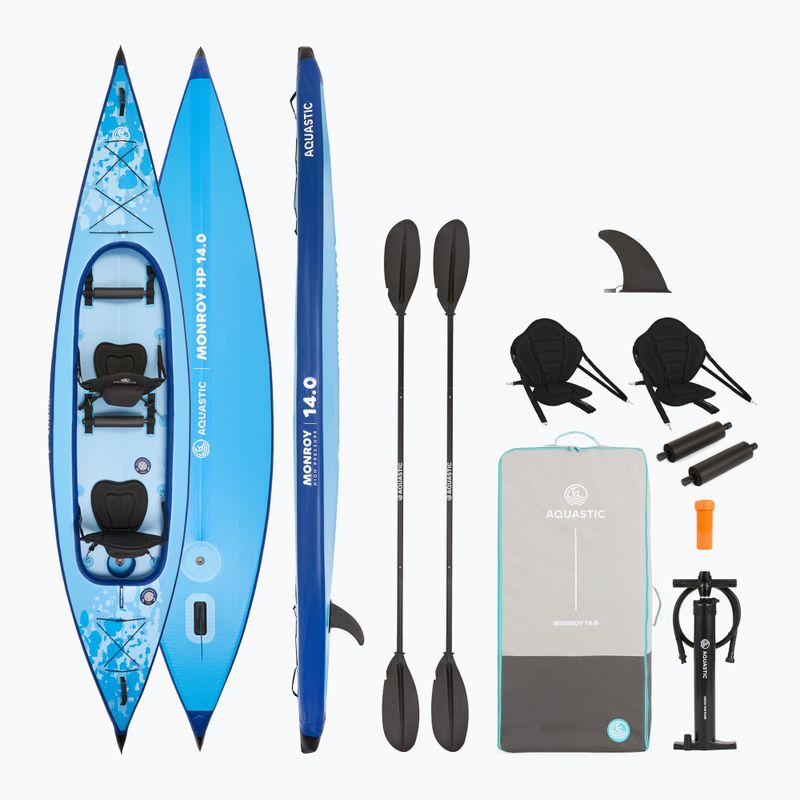 Baidarė/SUP hibridas AQUASTIC Monroy 14'0" 427 cm mėlyna