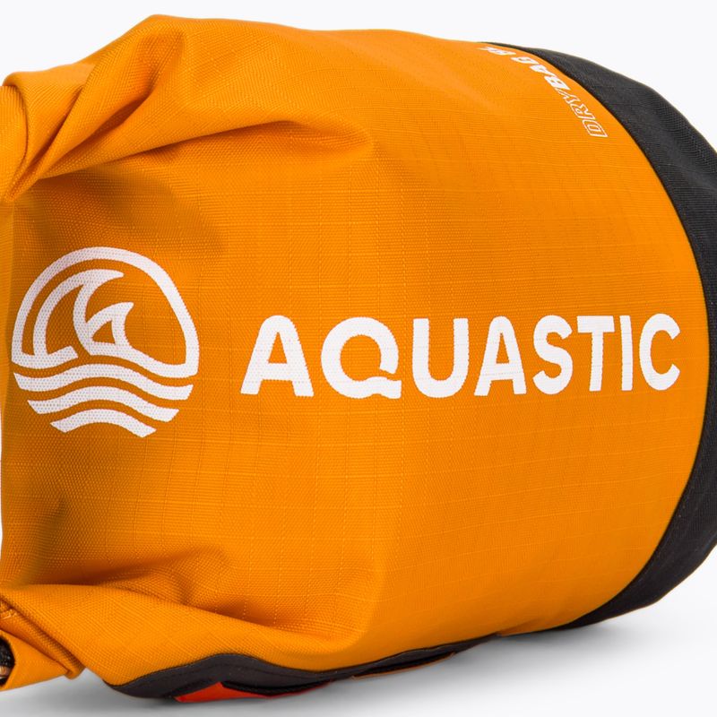Neperšlampamas maišas AQUASTIC Dry Bag 8 l Nylon/TPU orange 2