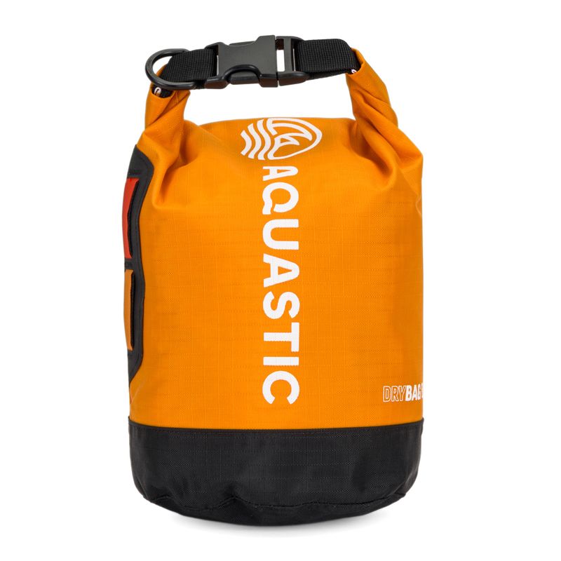 Neperšlampamas maišas AQUASTIC Dry Bag 8 l Nylon/TPU orange 9