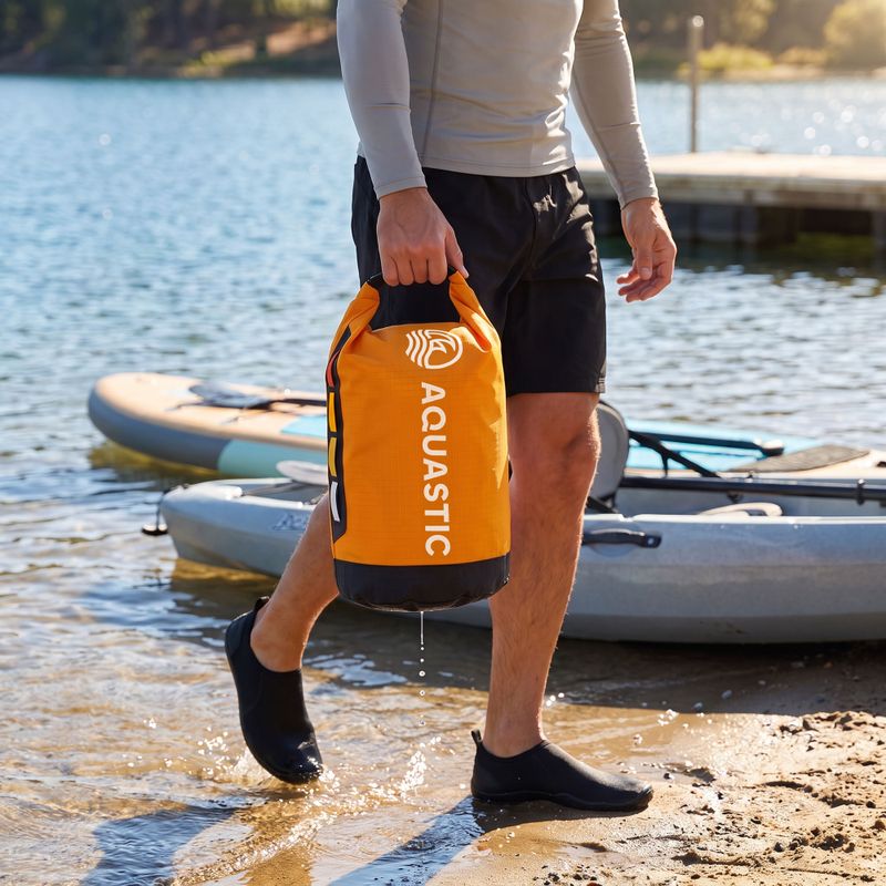 Neperšlampamas maišas AQUASTIC Dry Bag 20 l Nylon/TPU orange 5