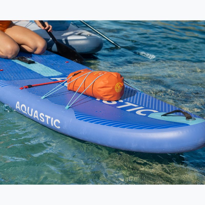 Vandeniui atsparus maišas AQUASTIC Dry Bag 13 l oranžinis 8