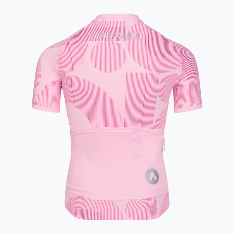 Vaikiški dviratininko marškinėliai ATTABO Vites WMNS pink 7