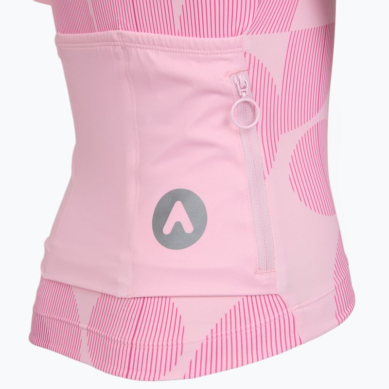 Vaikiški dviratininko marškinėliai ATTABO Vites WMNS pink 11