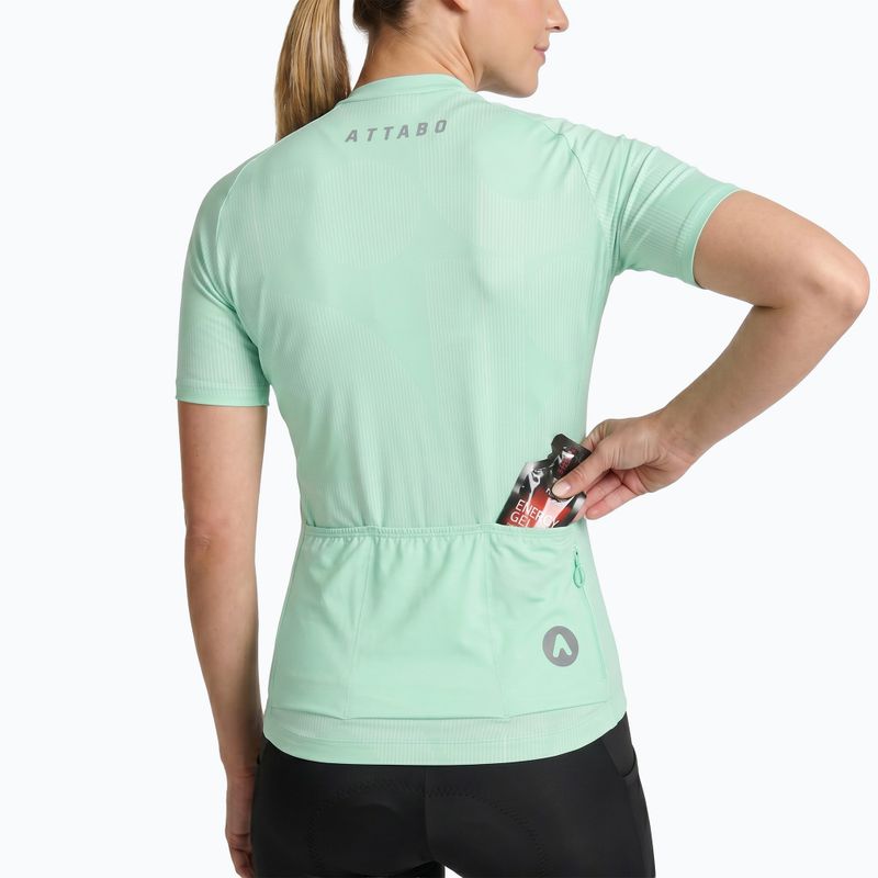 Moteriški dviračių marškinėliai ATTABO Vites WMNS green 3
