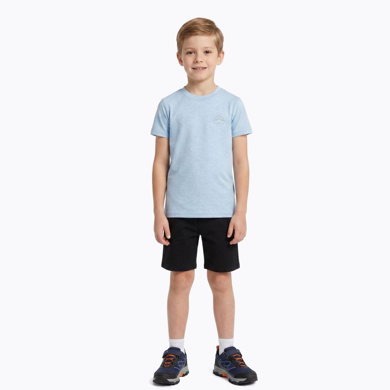 Vaikiški žygio marškinėliai KADVA Merivra merino blue 3