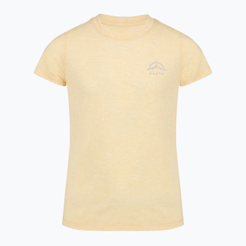 Vaikiški žygio marškinėliai KADVA Merivra merino peach
