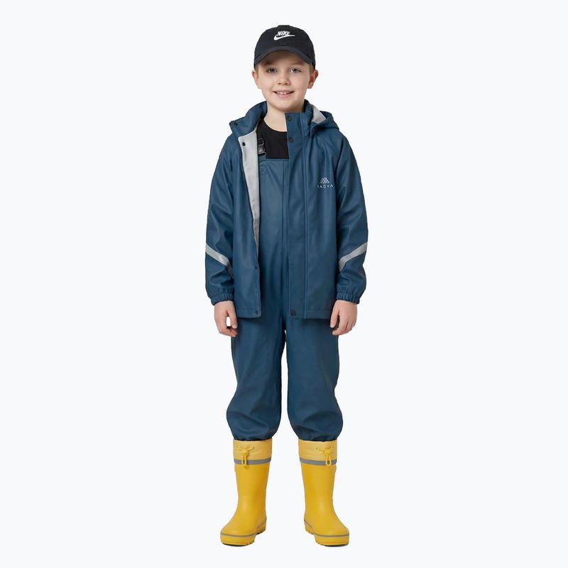 Vaikiški guminiai batai KADVA PuddleProof JR su atšvaitiniais elementais geltoni 2