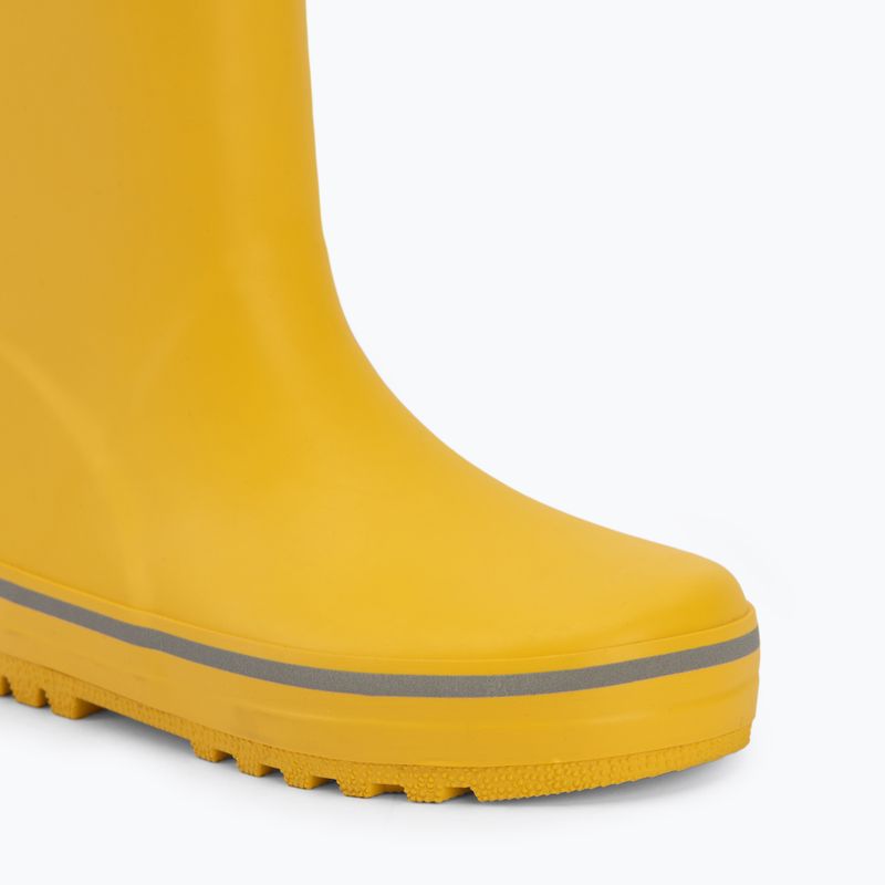 Vaikiški guminiai batai KADVA PuddleProof JR su atšvaitiniais elementais geltoni 10