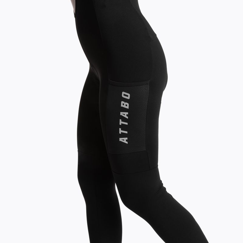 Moteriškos dviračių kelnės ATTABO OFREE CARGO su pašiltinimu black 6