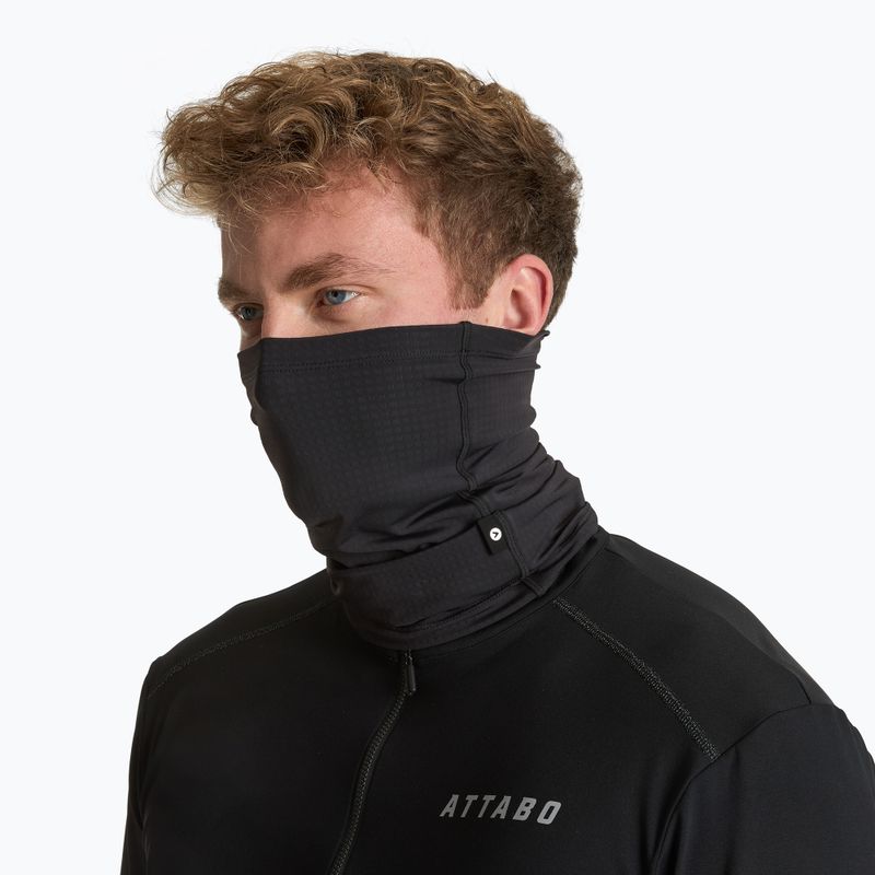Dviračių kaklaskarė ATTABO LOREEF MULTIFUNCTIONAL BAND pašiltinta juoda 3