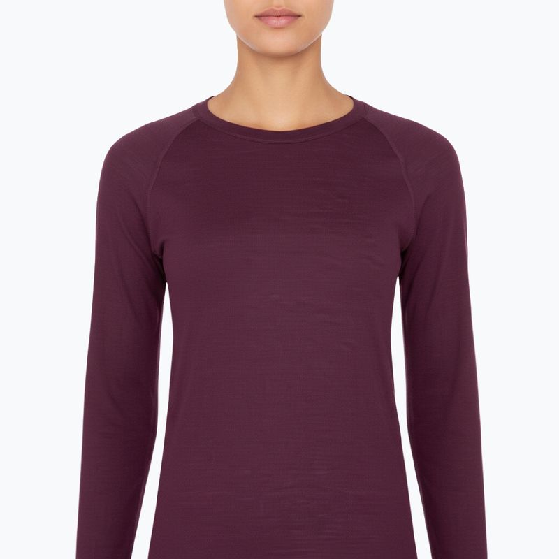 Moteriškas termo apatinių rinkinys WOOLCANO Merino SET0543 purple 5
