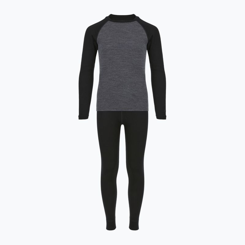 Vaikiškas termoaktyvus apatinis komplektas WOOLCANO Merino SET0982 grey 8