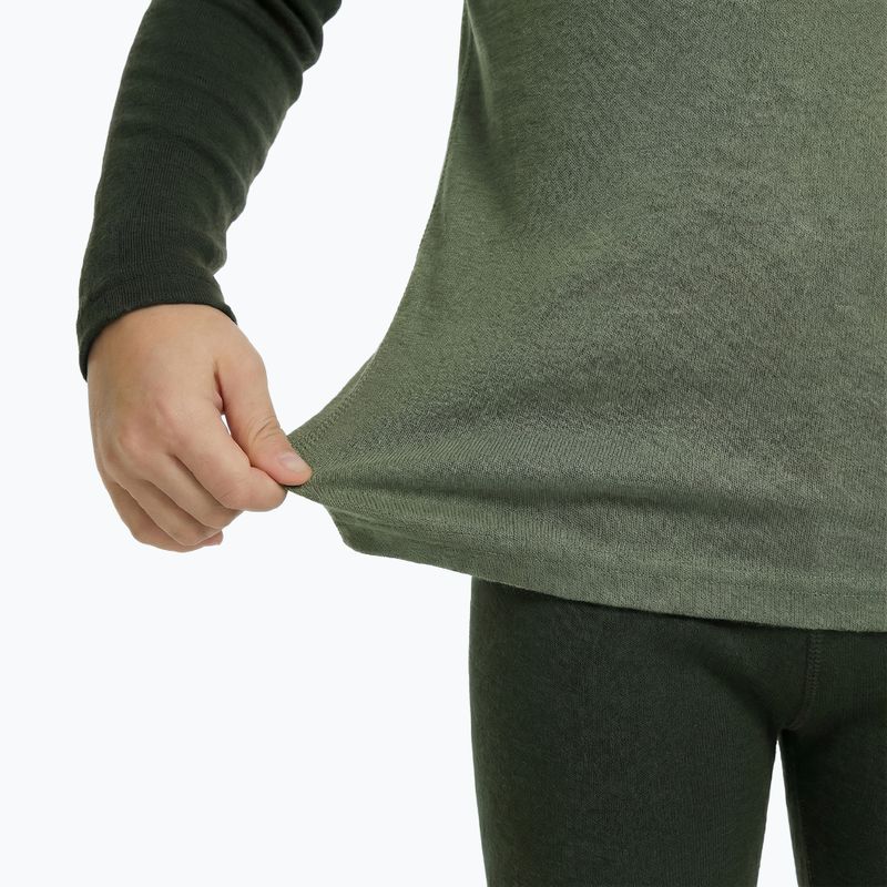 Vaikiškas termoaktyvus apatinis komplektas WOOLCANO Merino SET0982 khaki 6