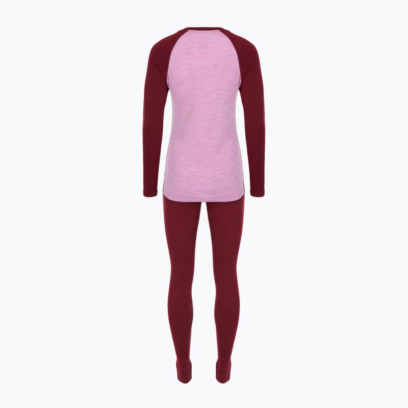 Termo apatinių komplektas WOOLCANO Merino SET0980 purple 10