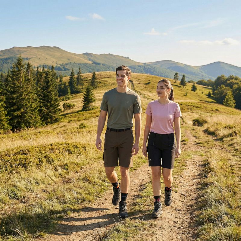 Vyriški šortai KADVA Seto brown 6