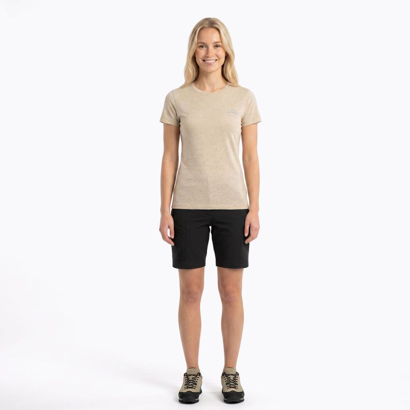 Moteriški žygio marškinėliai KADVA Merivra merino beige 4
