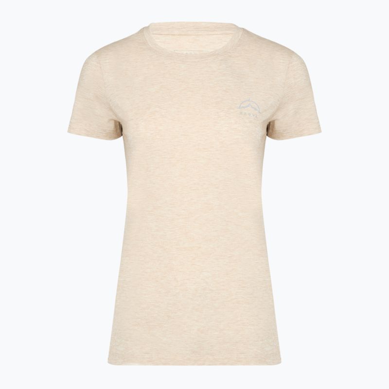 Moteriški žygio marškinėliai KADVA Merivra merino beige