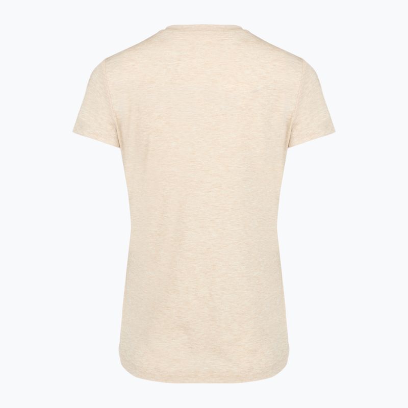 Moteriški žygio marškinėliai KADVA Merivra merino beige 2
