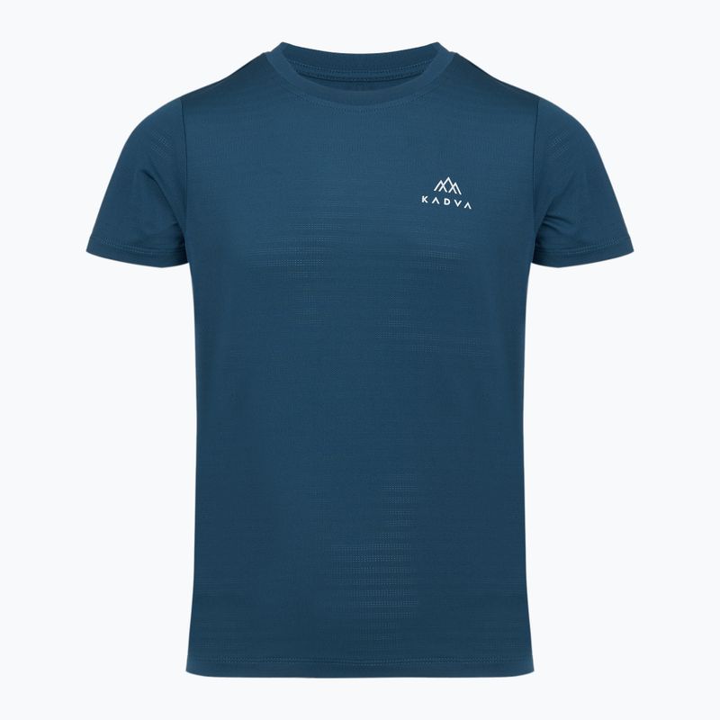 Vaikiški žygio marškinėliai KADVA TrailCore breathable navy blue 7