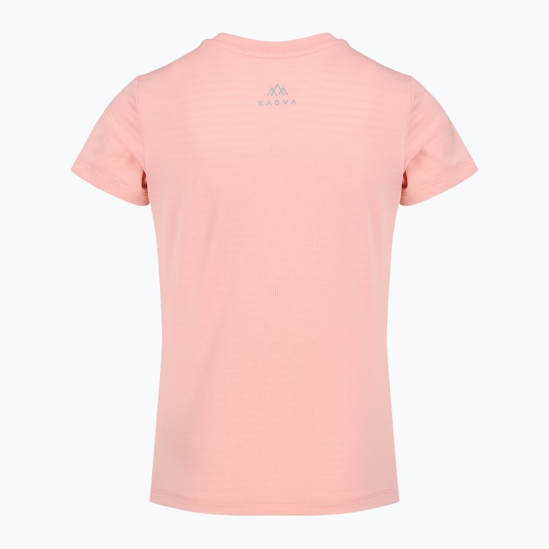 Vaikiški trekingo marškinėliai KADVA TrailCore breathable pink 8