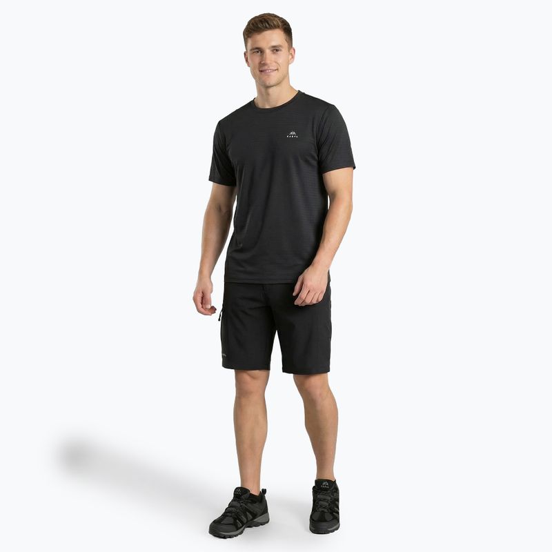 Vyriški žygio marškinėliai KADVA TrailCore breathable black 3