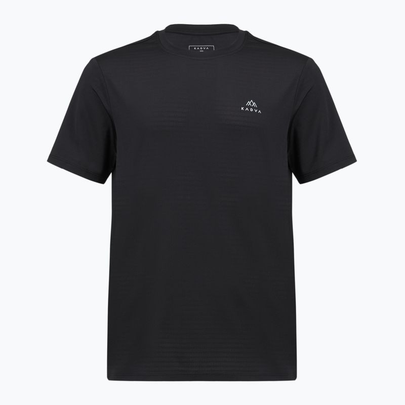 Vyriški trekingo marškinėliai KADVA TrailCore breathable black 6