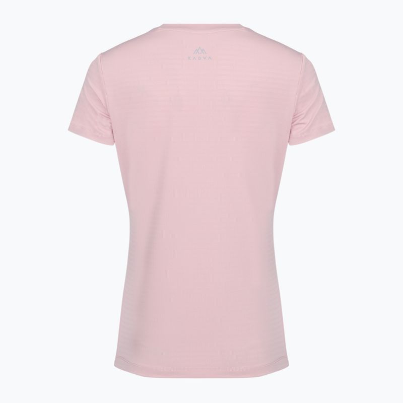 Moteriški žygio marškinėliai KADVA TrailCore breathable pink 7