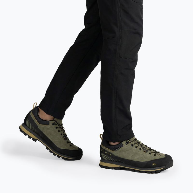 Vyriški žygio batai KADVA NEVRA WP low leather green 2