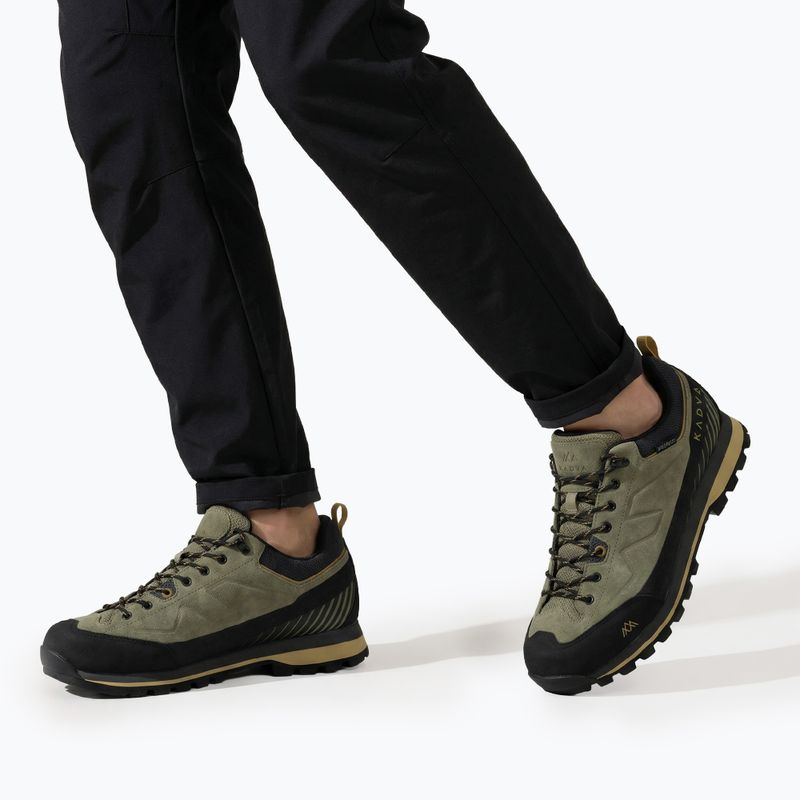Vyriški žygio batai KADVA NEVRA WP low leather green 3