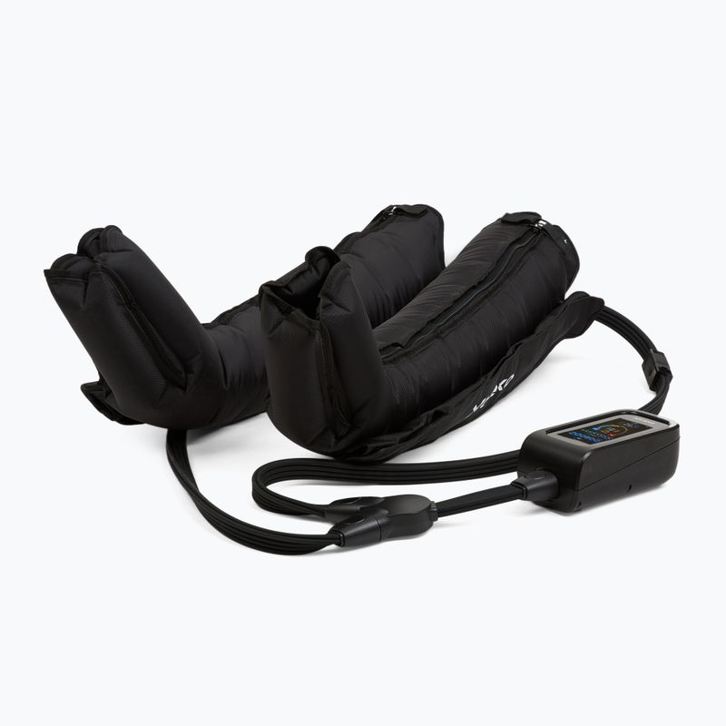 Masažuoklis XTREXO AIRPRESSO 8 juodos spalvos spaudimo masažo kojinėms 8