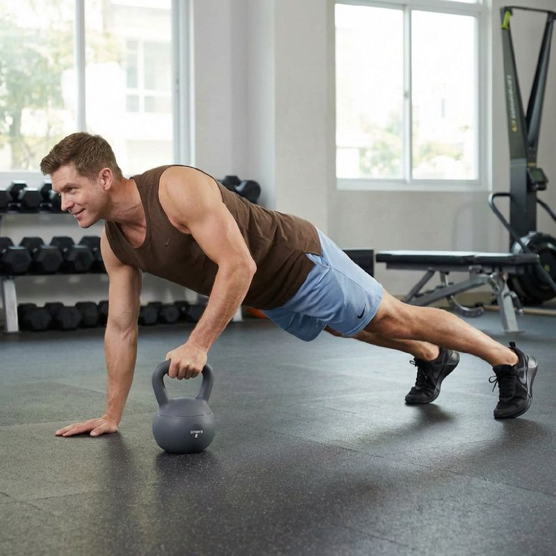 Minkštas kettlebell XTREXO 4 kg grey 3