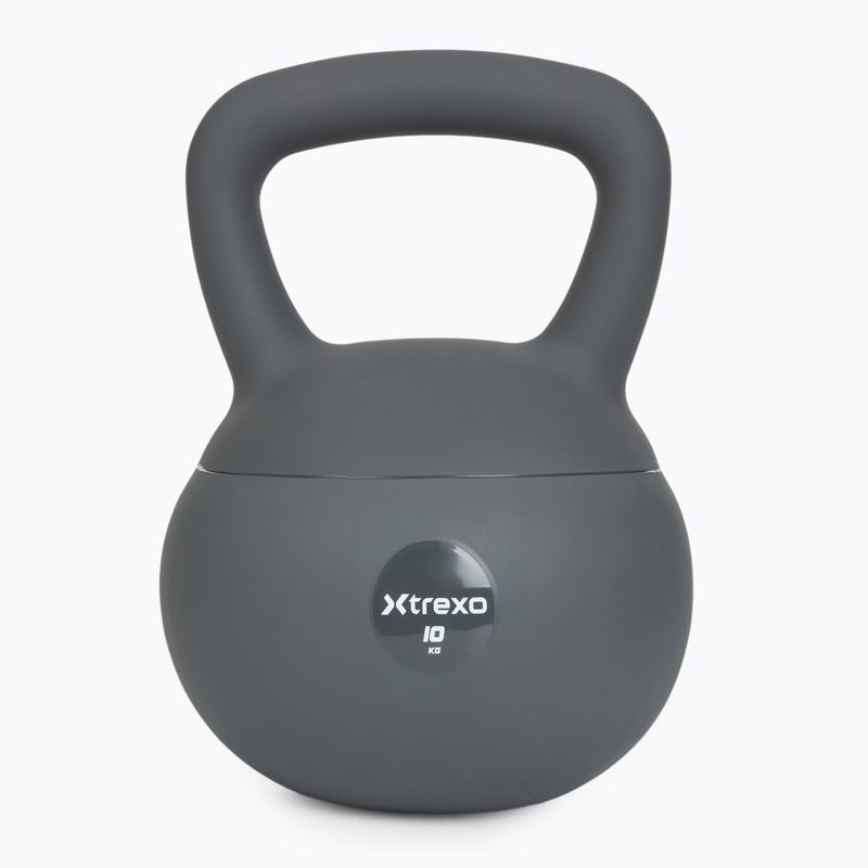 Kettlebell SOFT XTREXO 10 kg pilkas 7