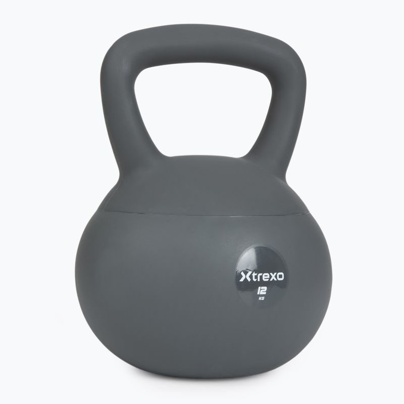 Kettlebell SOFT XTREXO 12 kg pilkas 7