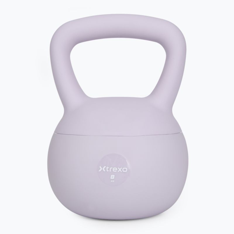 Minkštas kettlebell XTREXO 8 kg purple 7