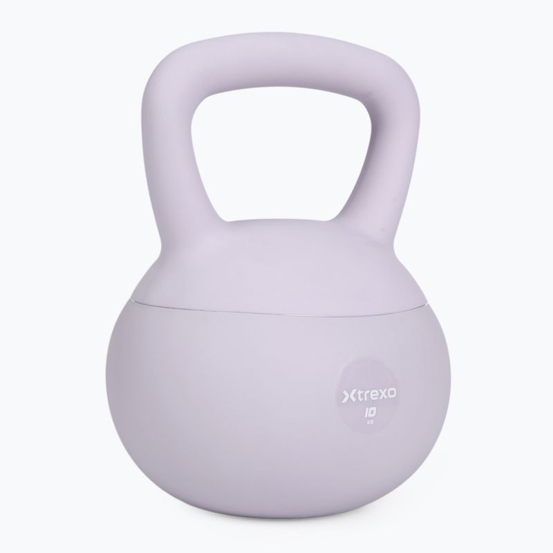 Minkštas kettlebell XTREXO 10 kg purple 7