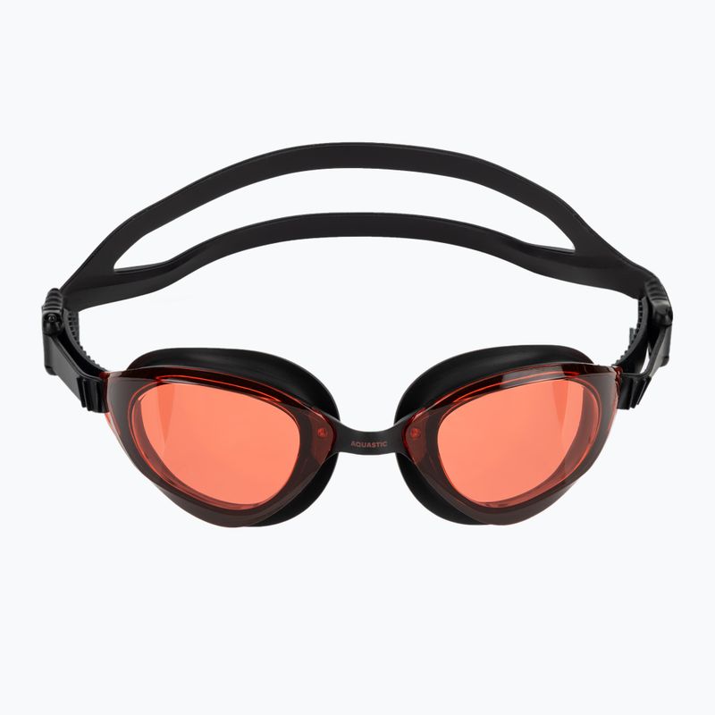 Akiniai plaukiojimui AQUASTIC Isti black 8
