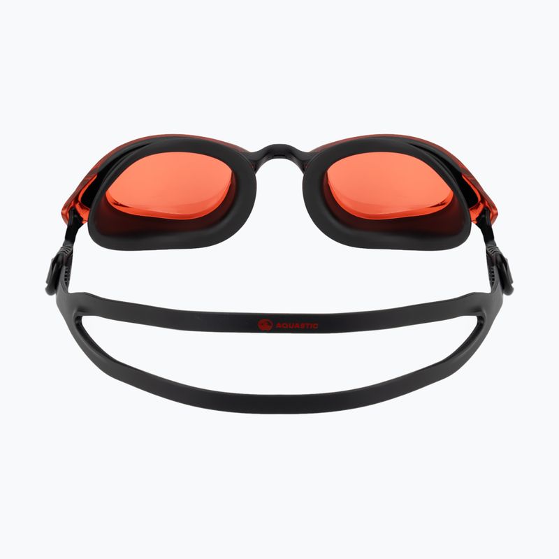 Akiniai plaukiojimui AQUASTIC Vili black 10