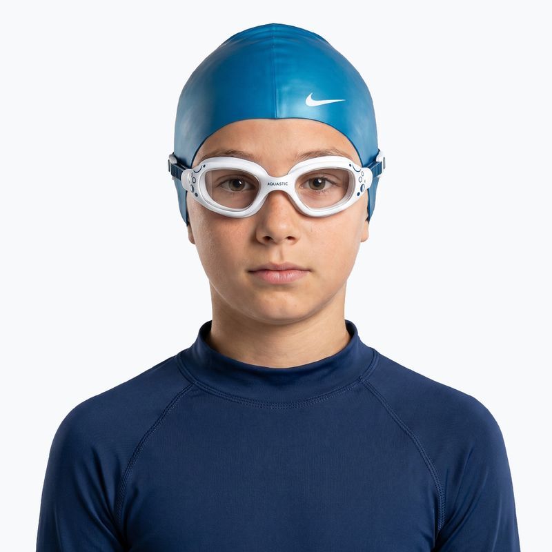 Vaikiški plaukimo akiniai AQUASTIC Spinny blue 5
