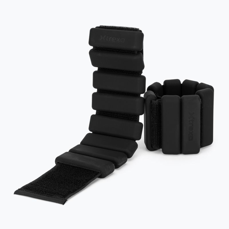Sunkūs diržai kulkšnių ir riešų žastams  XTREXO SCULPT 2 x 0,5 kg black 3