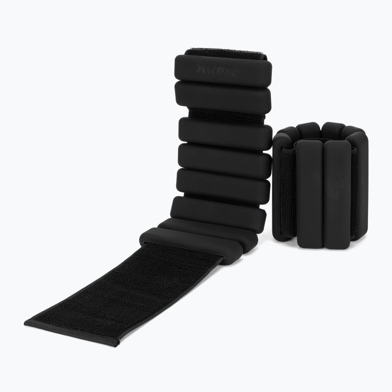 Sunkūs diržai kulkšnių ir riešų žastams  XTREXO SCULPT 2 x 1.5 kg black 3