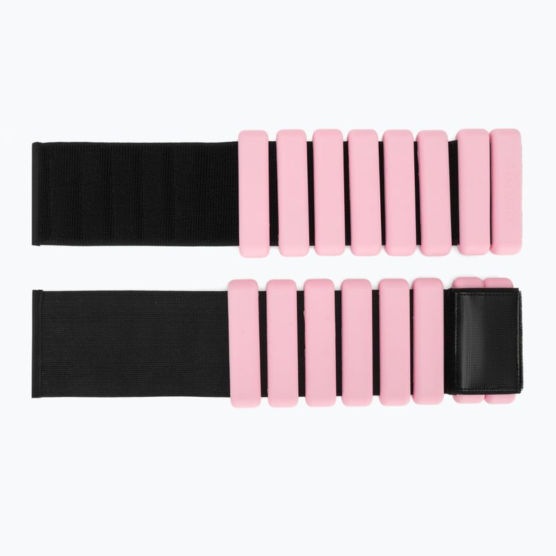Sunkūs diržai kulkšnių ir riešų žastams  XTREXO SCULPT 2 x 1.5 kg pink 4