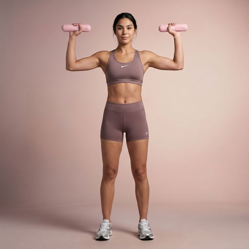 Hantelių rinkinys XTREXO SCULPT 2 x 2 kg rožinis 5