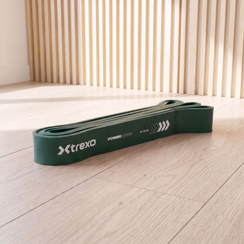 Reabilitacinė guma XTREXO 2/5 žalia 6