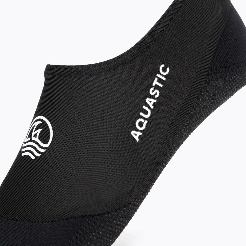 Kojinės baseinui AQUASTIC Seavie Anti-Slip juodos 5