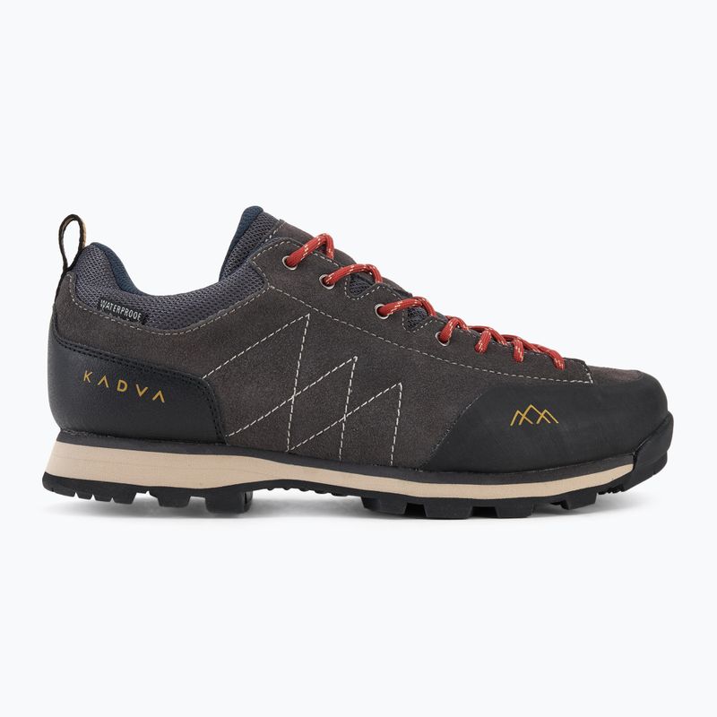 Vyriški KADVA Stride Low WaterProof trekingo batai pilkos spalvos 2