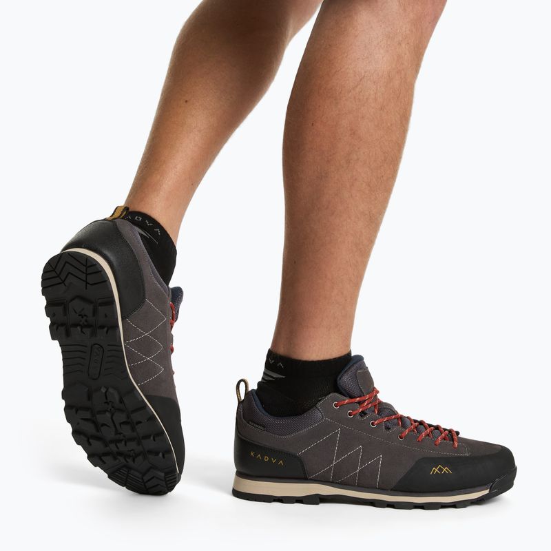 Vyriški žygio batai KADVA Stride Low WaterProof pilki 2