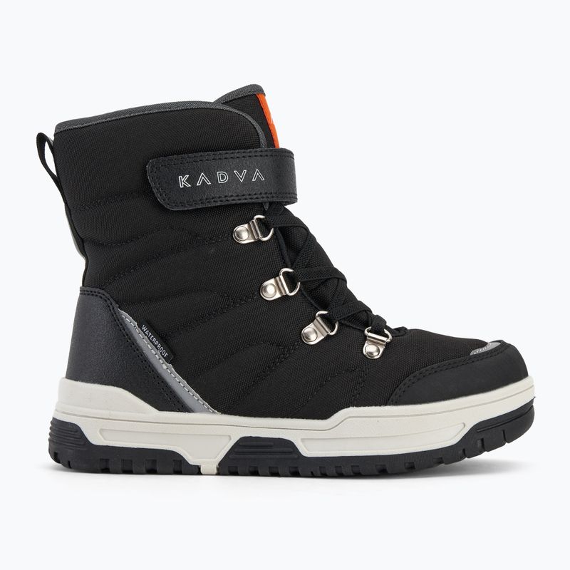Vaikiški žieminiai batai KADVA Flow WaterProof juodi 5