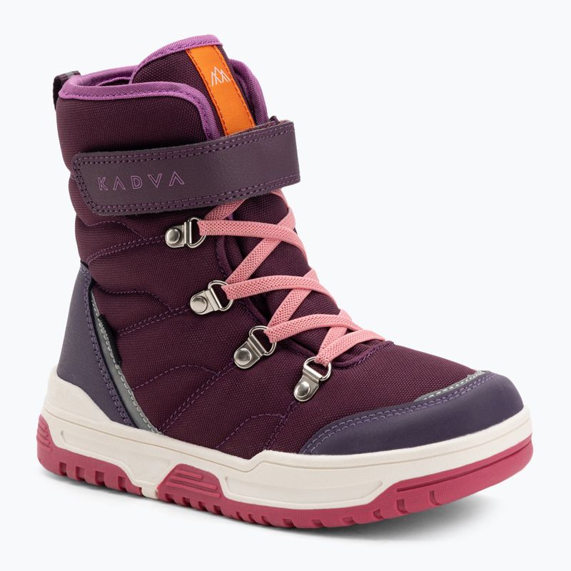 Vaikiški sniego batai KADVA Flow WaterProof bordo spalvos