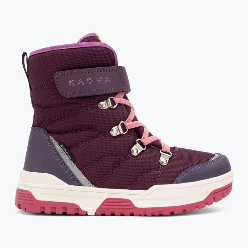 KADVA Flow WaterProof vaikiški sniego batai kaštoninės spalvos 2