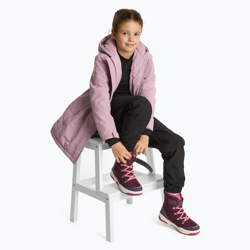 Vaikiški sniego batai KADVA Flow WaterProof bordo spalvos 4